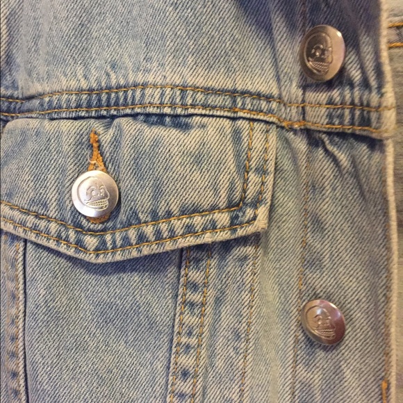 Cheap Monday light wash denim jean jacket XS - Picture 5 of 6